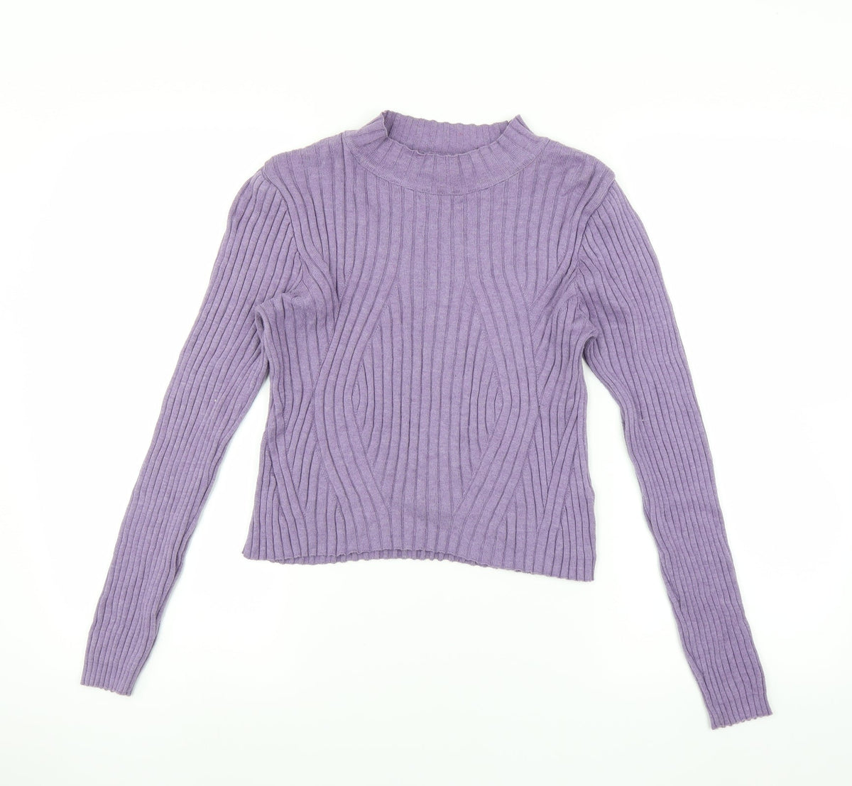 Primark Womens Purple   Pullover Jumper Size S
