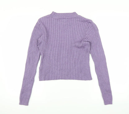 Primark Womens Purple   Pullover Jumper Size S
