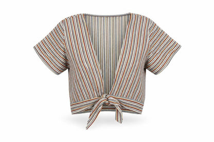 Pull&Bear Womens Multicoloured Striped  Shrug Jumper Size S