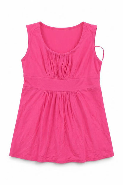 Sophie Girls Pink  Jersey Basic Tank Size 13 Years
