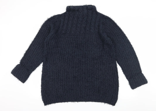 Preworn Womens Blue  Knit Pullover Jumper Size M