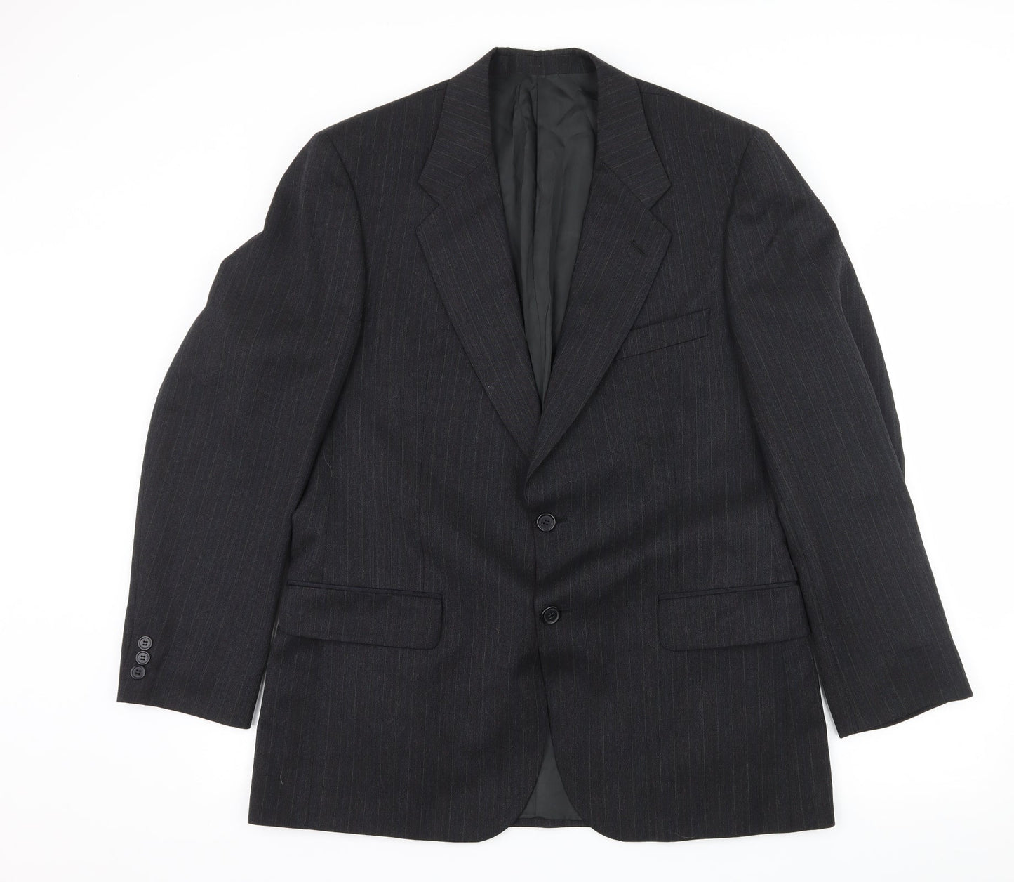 Mens UK Size L Preworn Regular Grey Suit Jacket