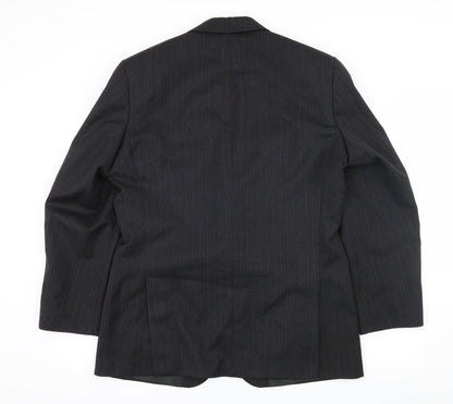 Mens UK Size L Preworn Regular Grey Suit Jacket
