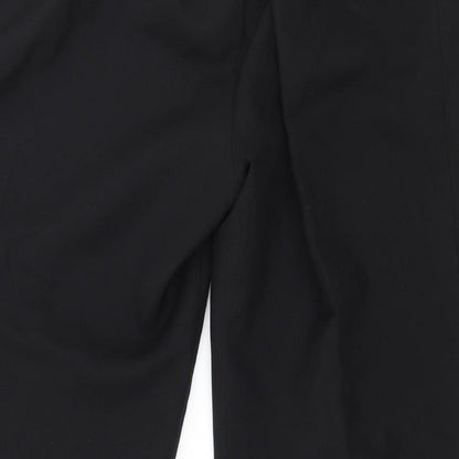 Womens UK Size 34 in Preworn Regular Fit  Black Trousers