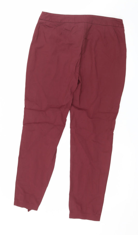 TU Womens Purple   Trousers  Size 10 L27 in