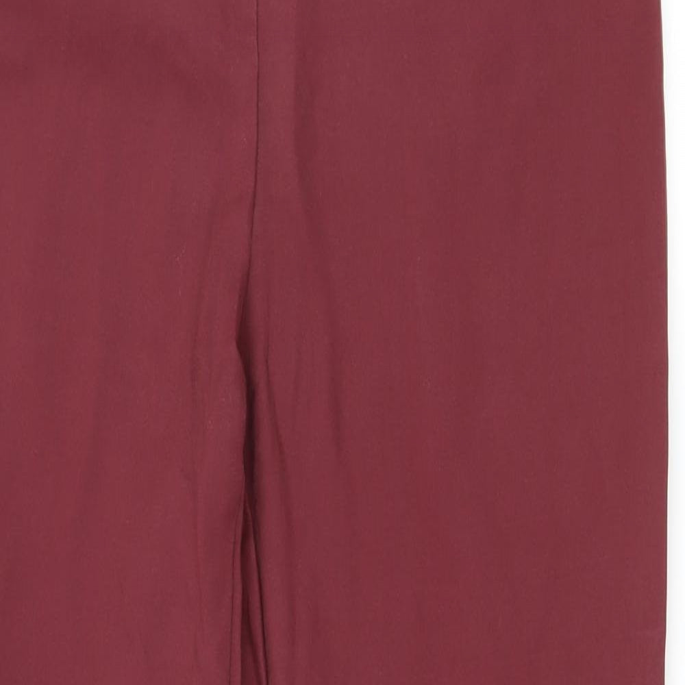 TU Womens Purple   Trousers  Size 10 L27 in