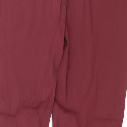 TU Womens Purple   Trousers  Size 10 L27 in