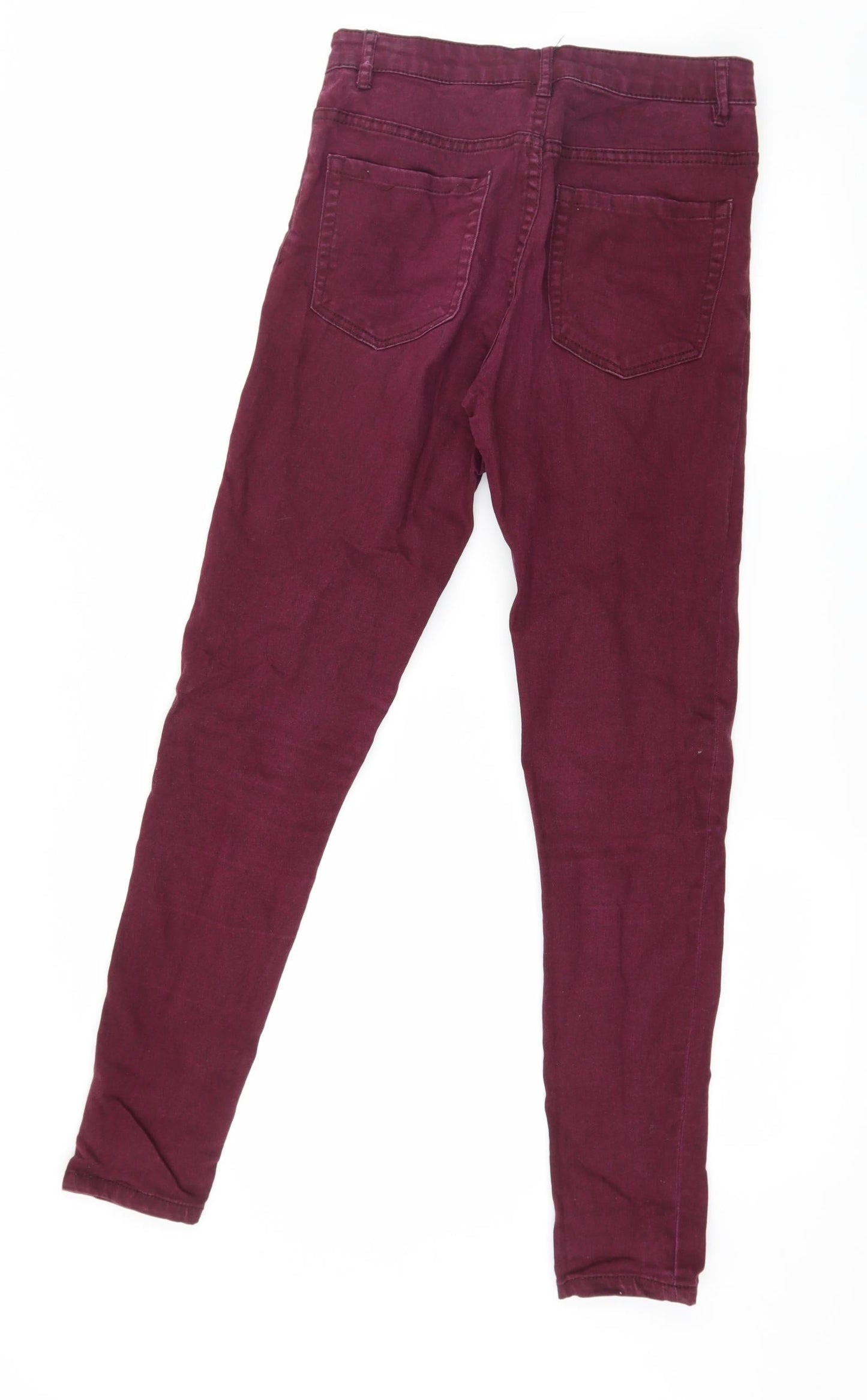 Esmara Womens Purple  Denim Skinny Jeans Size 10 L29 in