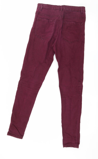 Esmara Womens Purple  Denim Skinny Jeans Size 10 L29 in