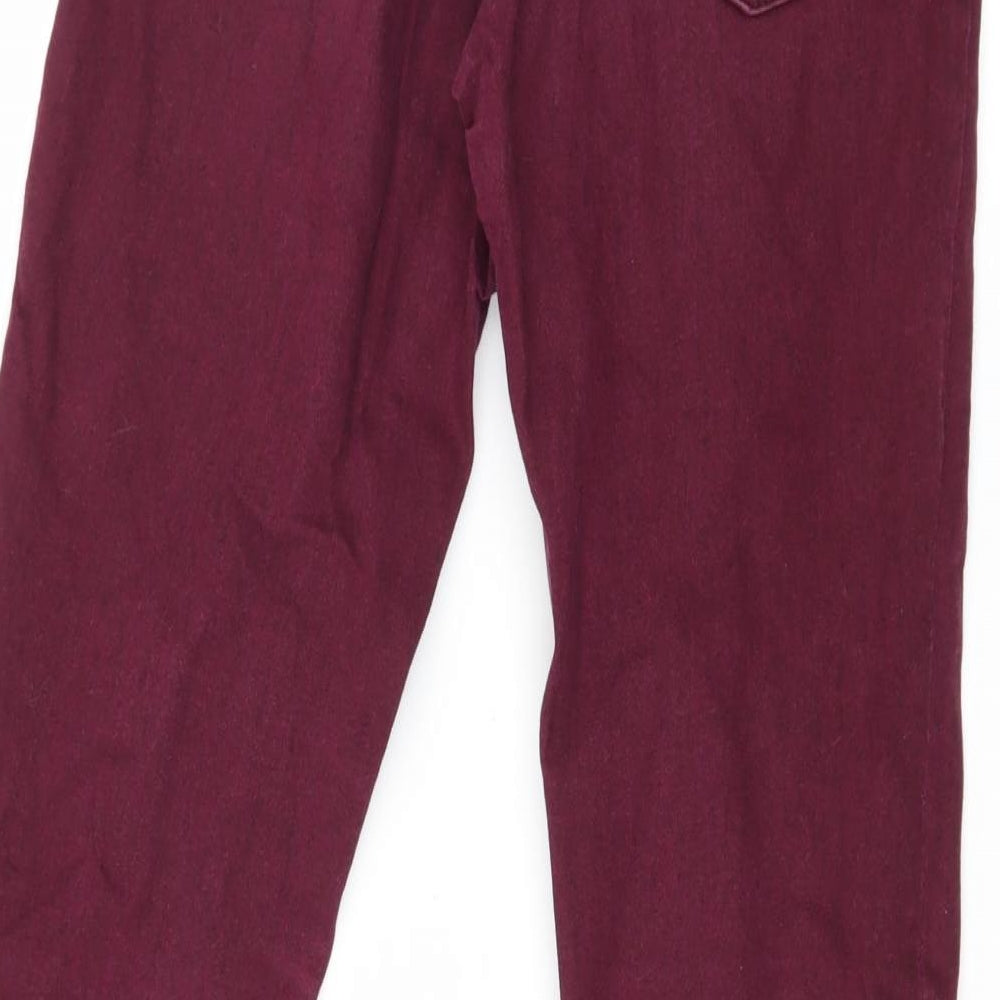 Esmara Womens Purple  Denim Skinny Jeans Size 10 L29 in