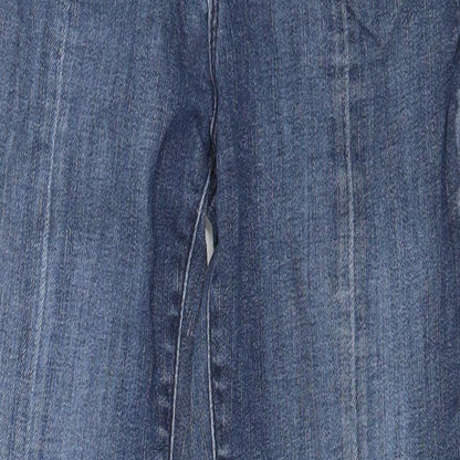 TOM TAILOR Womens Blue  Denim Skinny Jeans Size 27 in L28 in