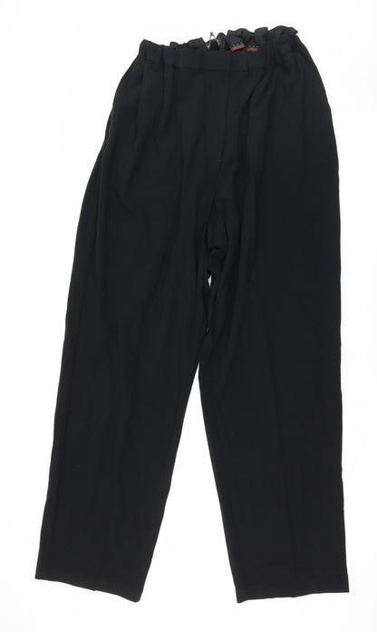 Womens UK Size 38 in Marks and Spencer Regular Fit  Black Trousers