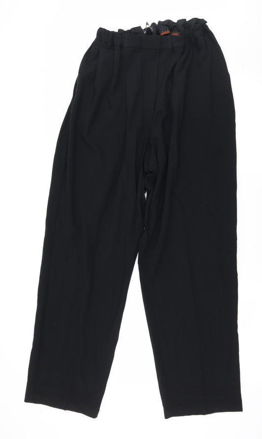Womens UK Size 38 in Marks and Spencer Regular Fit  Black Trousers