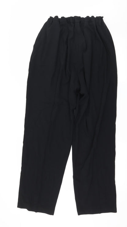 Womens UK Size 38 in Marks and Spencer Regular Fit  Black Trousers