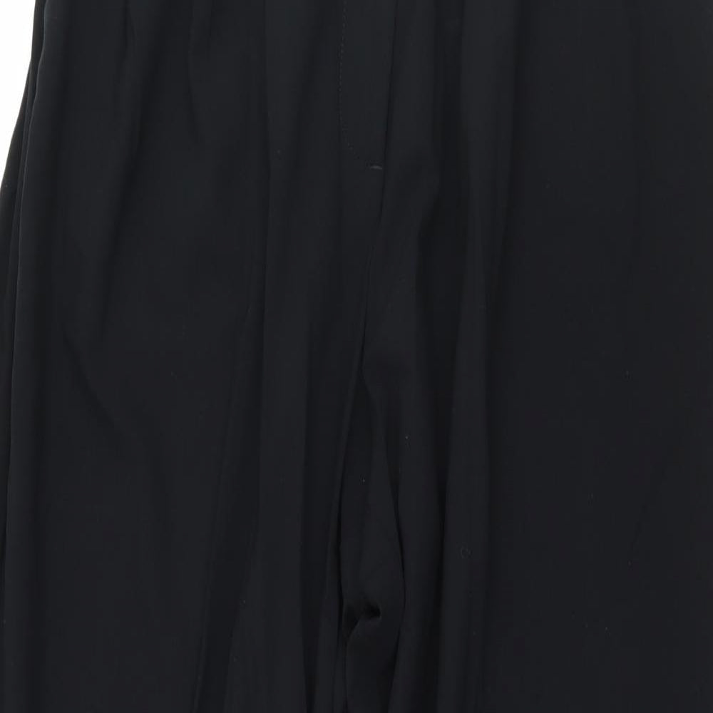 Womens UK Size 38 in Marks and Spencer Regular Fit  Black Trousers