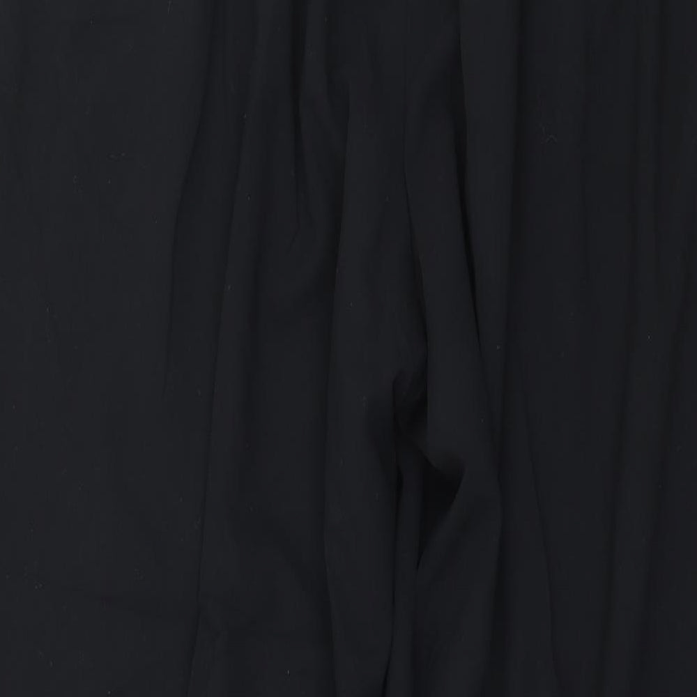 Womens UK Size 38 in Marks and Spencer Regular Fit  Black Trousers
