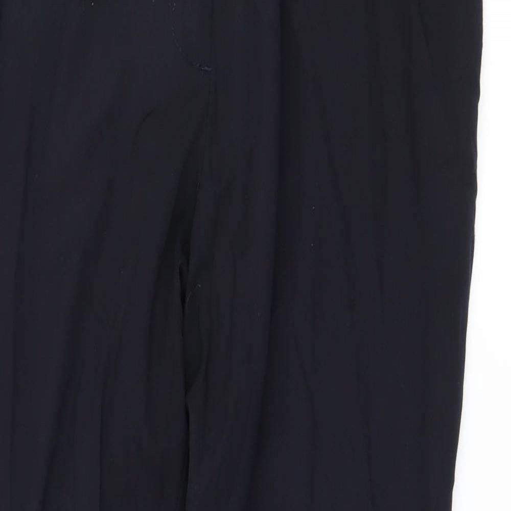 Womens UK Size 8 Topshop Regular Fit  Blue Trousers