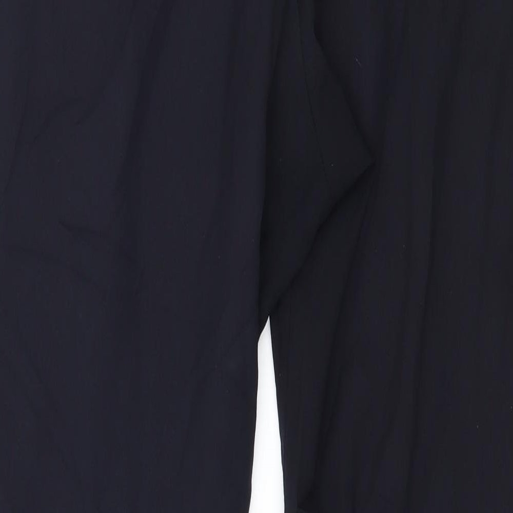 Womens UK Size 8 Topshop Regular Fit  Blue Trousers