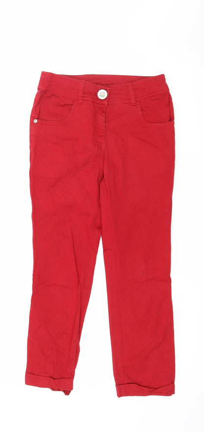 Womens UK Size 28 in Preworn Regular Fit  Red Trousers