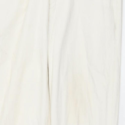 Rut & Circle Womens White  Denim Skinny Jeans Size 16 L29 in