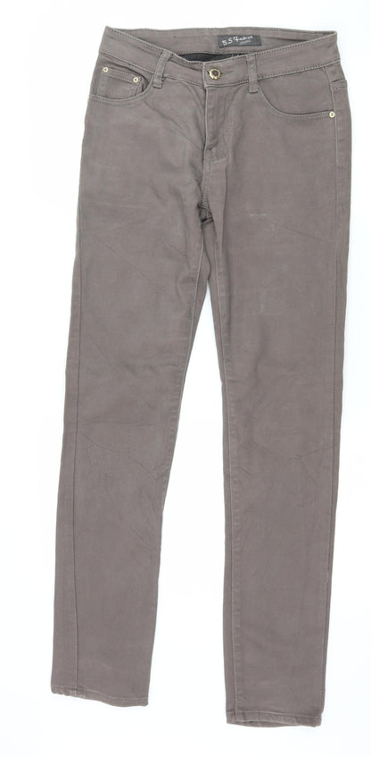 BS Fashion Womens Brown  Denim Skinny Jeans Size 30 in L31 in