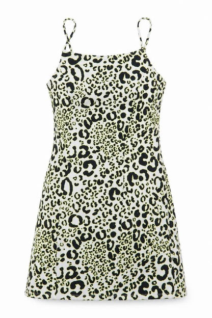 Primark Womens Multicoloured Animal Print Jersey Bodycon  Size 10
