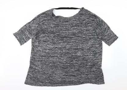 Preworn Womens Grey  Knit Pullover Jumper Size M  - oversized
