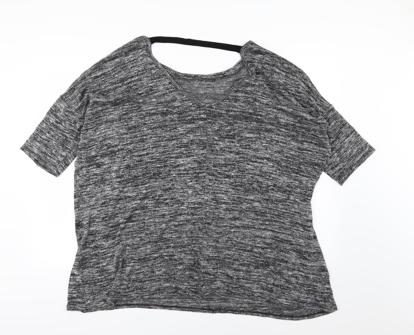 Preworn Womens Grey  Knit Pullover Jumper Size M  - oversized