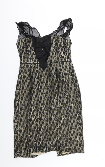 Monsoon Womens Black   A-Line  Size 12