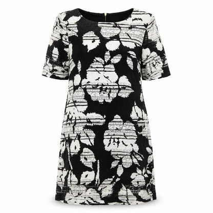 Phase Eight Womens Black Floral  A-Line  Size 14