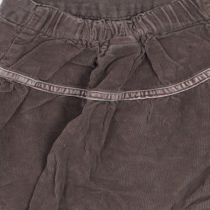 Cherokee Girls Brown  Corduroy A-Line Skirt Size 3-4 Years