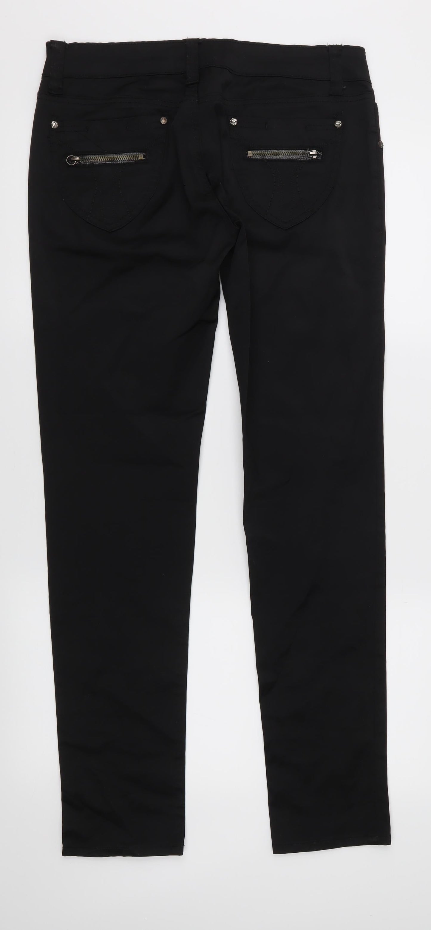 Mini Bleu Womens Black   Trousers  Size 32 in L30 in