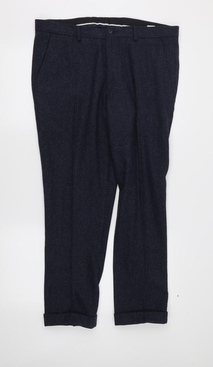 Matalan Mens Blue   Trousers  Size 34 in L29 in