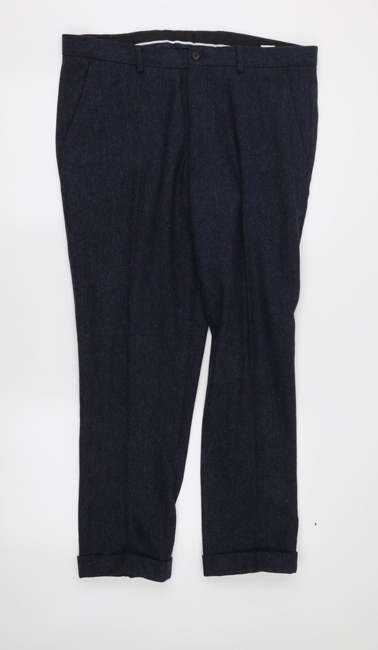 Matalan Mens Blue   Trousers  Size 34 in L29 in
