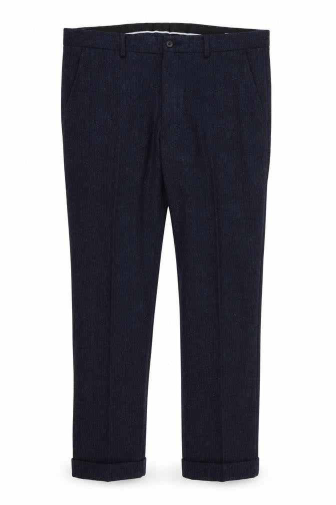 Mens UK Size 34 in Matalan Regular Fit  Blue Trousers
