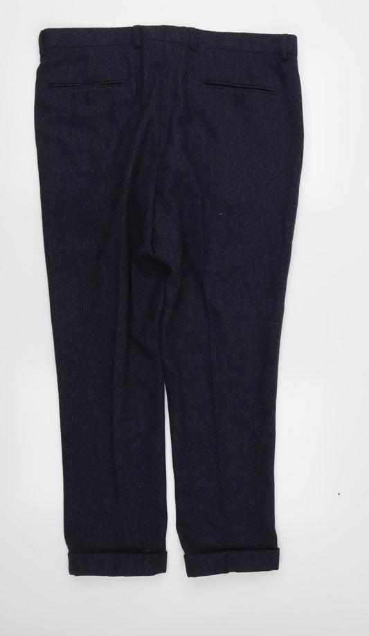 Matalan Mens Blue   Trousers  Size 34 in L29 in