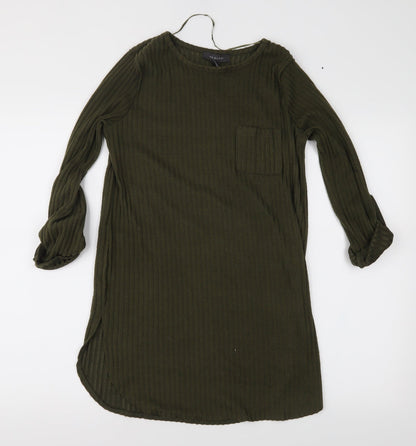 Primark Womens Green   Tunic Blouse Size XS