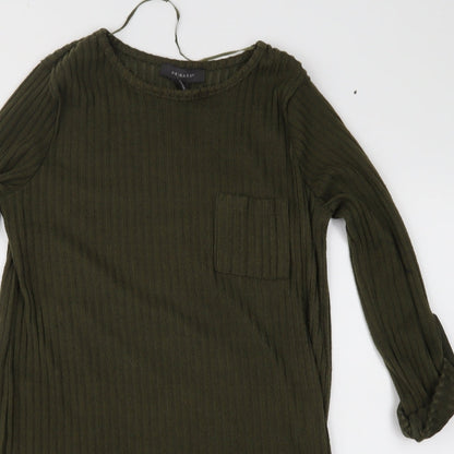 Primark Womens Green   Tunic Blouse Size XS