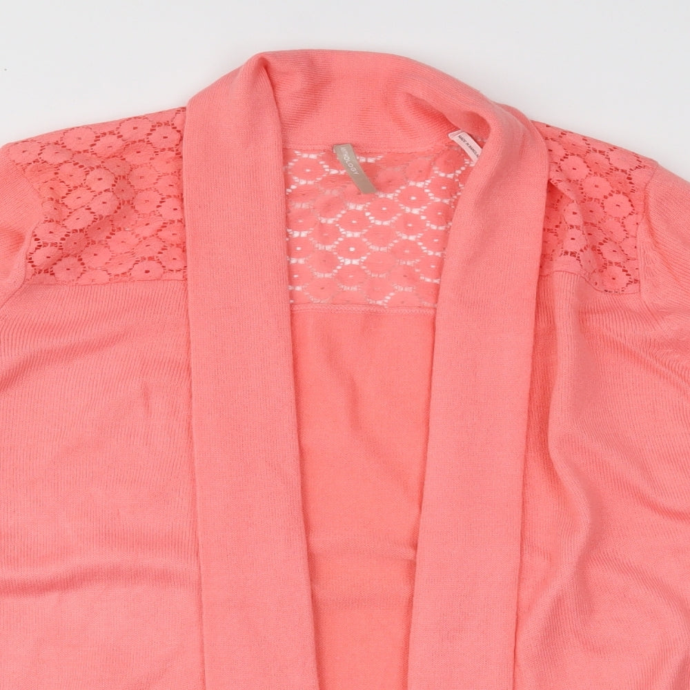 Anthology Womens Pink  Knit Cardigan Jumper Size 14