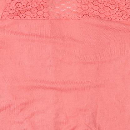 Anthology Womens Pink  Knit Cardigan Jumper Size 14