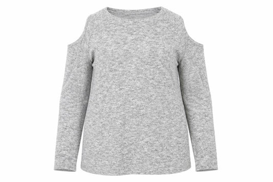 Papaya Womens Grey  Knit Pullover Jumper Size 14
