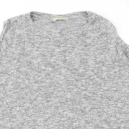 Papaya Womens Grey  Knit Pullover Jumper Size 14