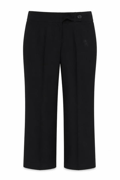 Womens UK Size 12 George Regular Fit  Black Trousers