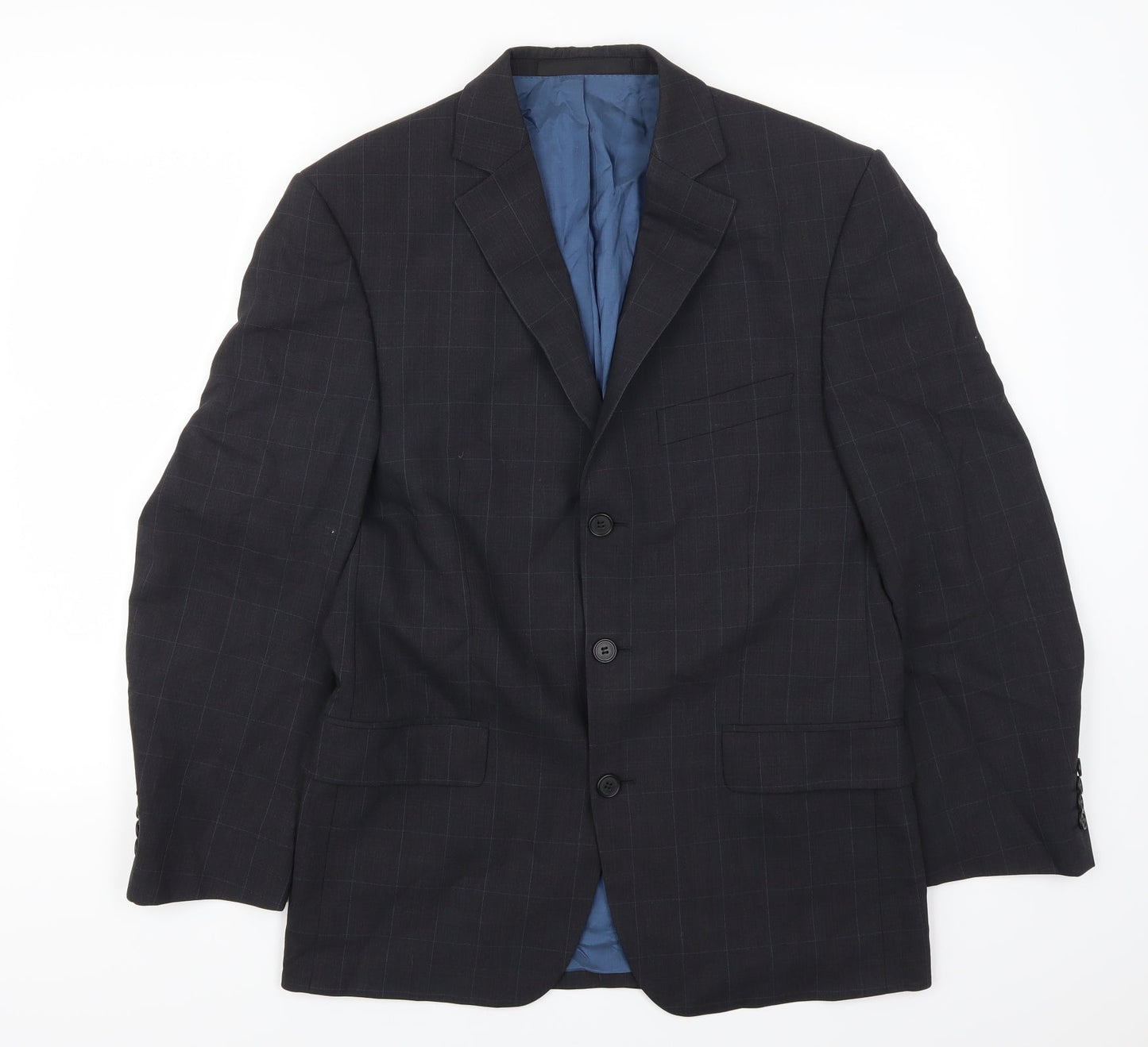 Mens UK Size 38 Marks and Spencer Regular Grey Suit Jacket