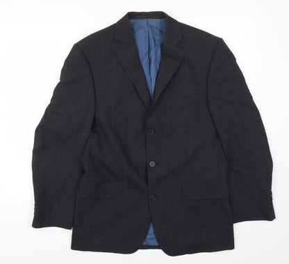 Mens UK Size 38 Marks and Spencer Regular Grey Suit Jacket