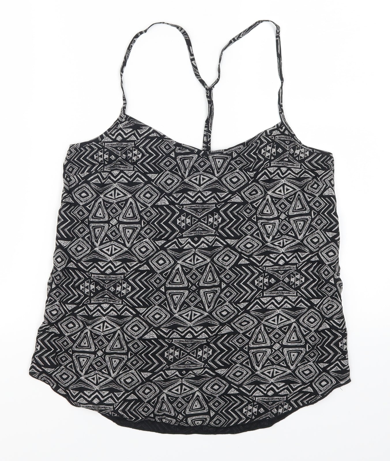 Womens UK Size 8 NEXT Grey Basic Tank