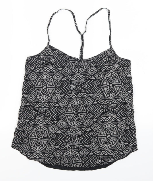 Womens UK Size 8 NEXT Grey Basic Tank