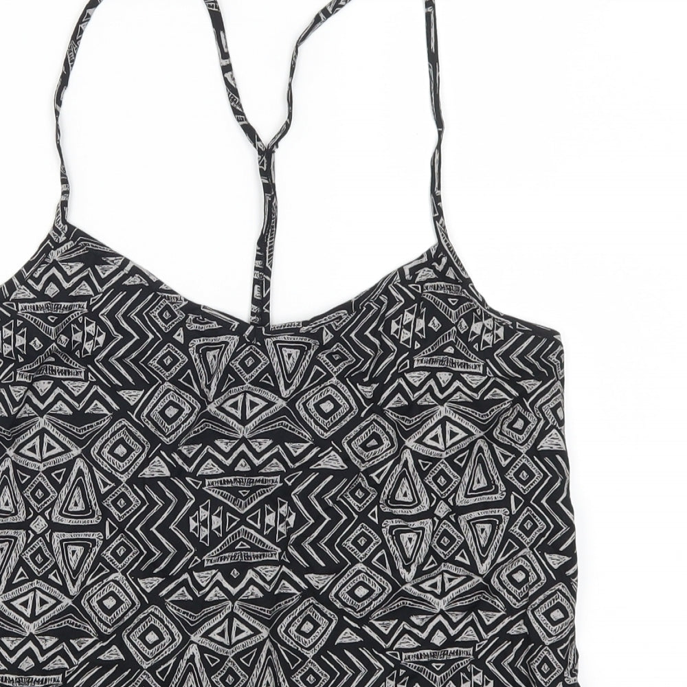 Womens UK Size 8 NEXT Grey Basic Tank