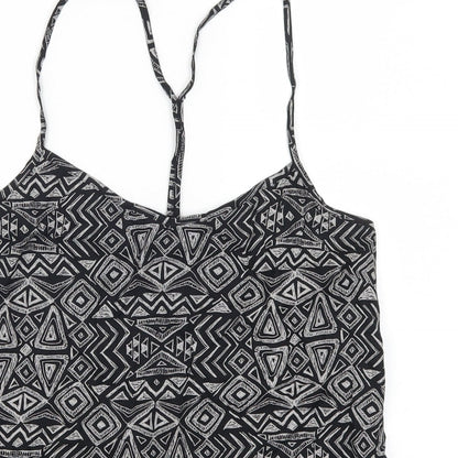 Womens UK Size 8 NEXT Grey Basic Tank