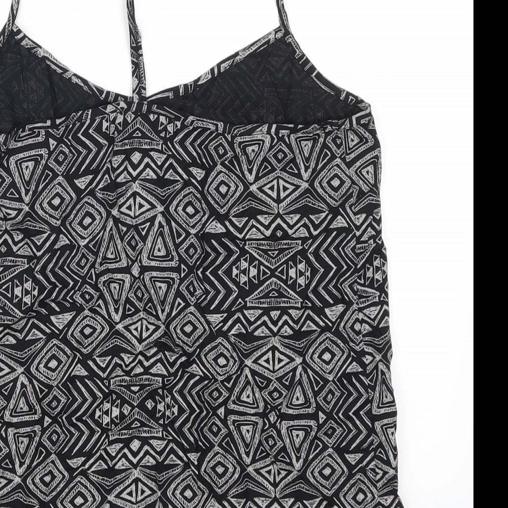 Womens UK Size 8 NEXT Grey Basic Tank